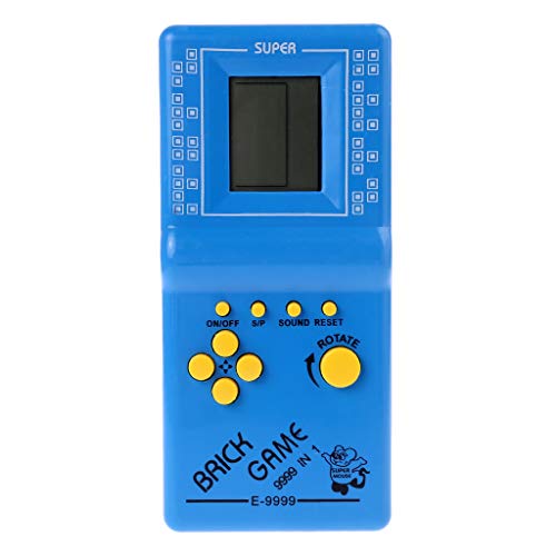VAILANG LCD Game Electronic Vintage Classic Tetris Brick Handheld Arcade Pocket Toys Tetris Brick