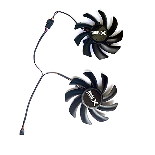 Ventilador de tarjeta gráfica FD7010H12S 85 mm para Sapphire HD7950 R9 270X 280X HD7870 HD7950 HD7850 HD6850 XFX RX470 PNY NVIDIA GTX 1070