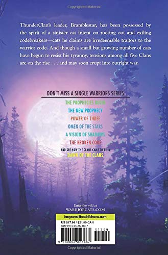 Warriors: The Broken Code #3: Veil of Shadows