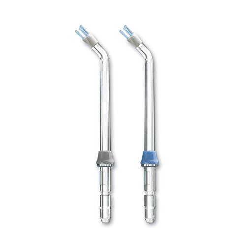 Waterpik Boquilla para Buscador de Placa, Boquilla de Repuesto para Limpiar Implantes, Coronas y Puentes; compatible con Irrigadores WP-450 o WP-100, Pack de 2 (PS-100E)