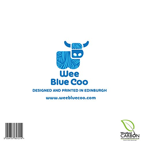 Wee Blue Coo Card Greeting Little World City Skyline Dublin Ireland Gift