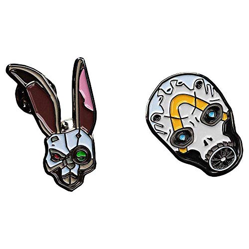 Weta Collectibles Borderlands Collectors Pins 2-Pack Bunny & Psycho Mask
