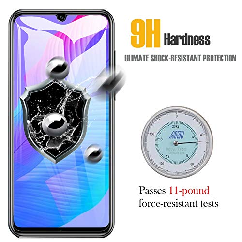 WFTE [2-Pack] Protector de Pantalla para Huawei P Smart S/P Smart 2020,9H Dureza,Huellas Dactilares Libre,Sin Burbujas,Cristal Templado Huawei P Smart 2020