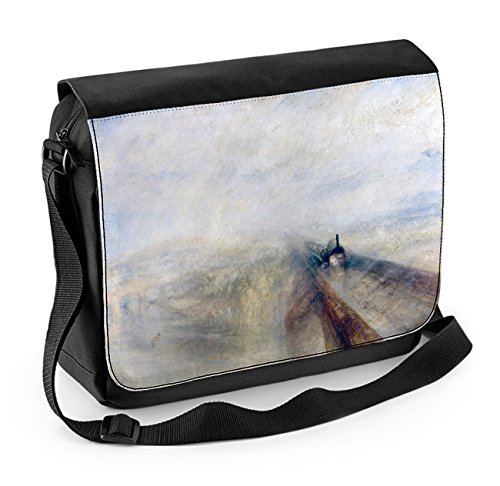 William Turner Rain Steam and Speed - Bolso bandolera para portátil