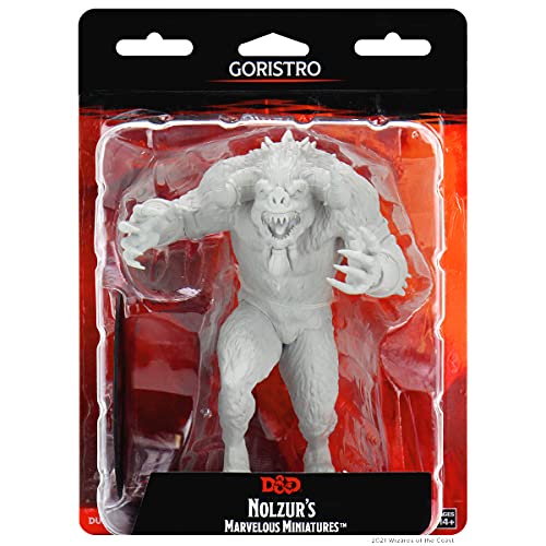 WizKids- D&D Nolzur's Marvelous Miniaturas sin Pintar: Goristro, Colores Variados (WZK90166)