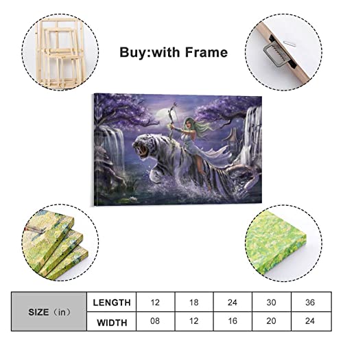 World Of Warcraft - Póster de arco de elfo decorativo de lienzo para pared, póster para sala de estar, pintura para dormitorio, 20 x 30 cm