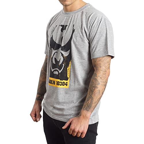 Wu Wear - Wu Shaolin Mask T-Shirt, Camiseta, Moda Callejera Urban, 100% algodón, Cuello Redondo, Hip Hop, Hombres