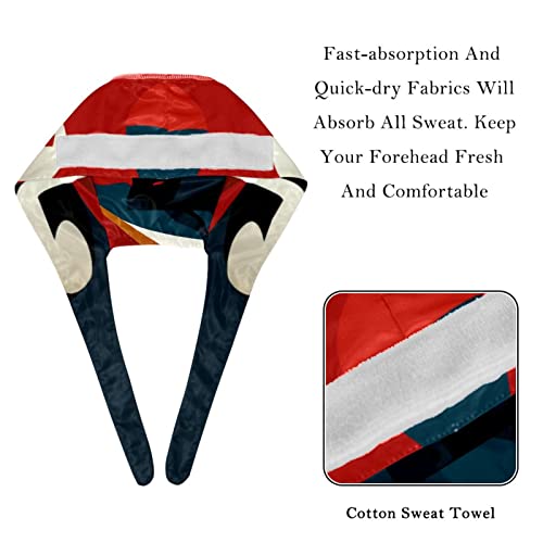 wuqiandian toro y matador Gorra de trabajo con botón y banda para el sudor ajustable,Sombreros de trabajo para mujeres y hombres,paquete de 2