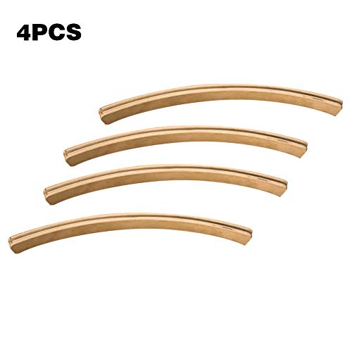 WXGY Arc - Soporte para tarjetas de juego (madera, para juegos de cartas, 4 unidades)