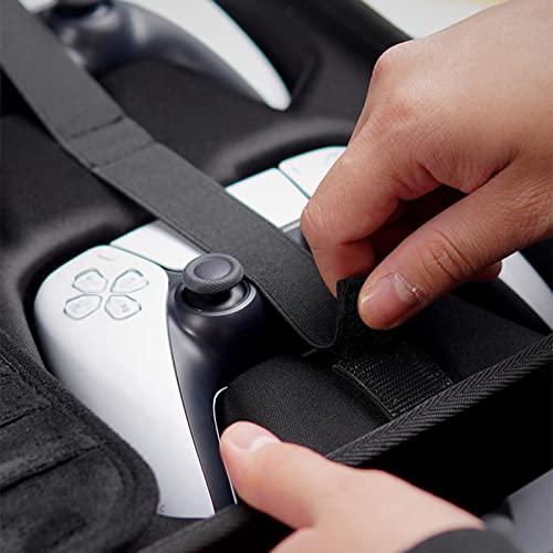 WYFFF Bolsa PS5,Estuche de Transporte Impermeable PS5, Compatible con Playstation 5 y PS5 Digital Edition