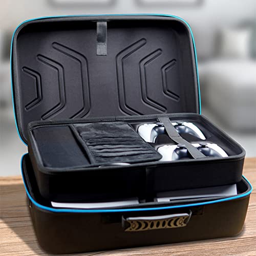 WYFFF Bolsa PS5,Estuche de Transporte Impermeable PS5, Compatible con Playstation 5 y PS5 Digital Edition