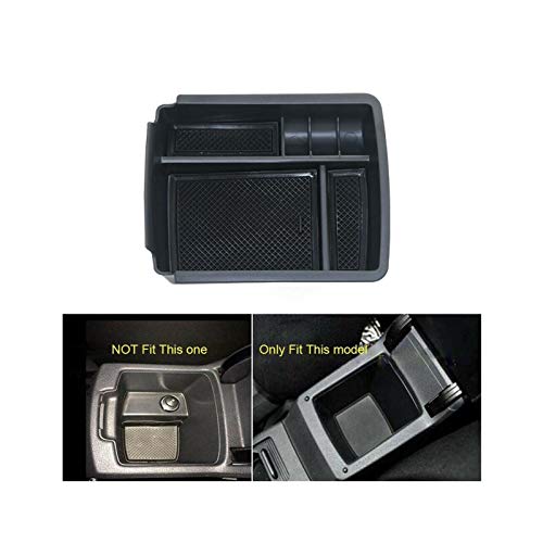 XIANGSHANG Titular De La Copa De La Consola Durable Y Práctico Black Center Console Organizer Tray Fit For Golf 7 Golf Mk7 VII 5G GT I R 2013-2017