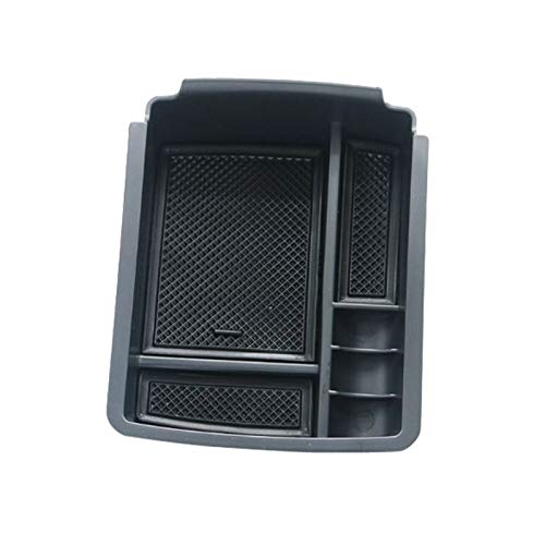 XIANGSHANG Titular De La Copa De La Consola Durable Y Práctico Black Center Console Organizer Tray Fit For Golf 7 Golf Mk7 VII 5G GT I R 2013-2017