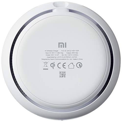 Xiaomi - Juego de Cargador Inalámbrico de Alta Velocidad, 20 W