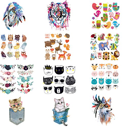 yanhonin Patch de modelo de bolsa de gato repassant des pegatinas de hierro de transferencia de calor sobre las correctifs para los niños