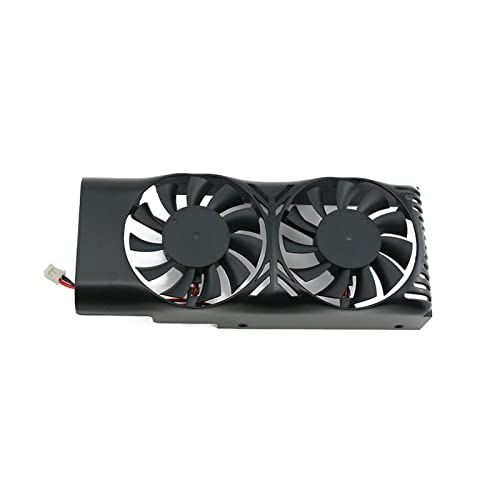 Yanluo XY-D05510S 0.28A 2 Alfiler Gtx750 Ti Compatible for MSI Georce GTX 750 TI 2GB LP Tarjeta gráfica de enfriamiento Rejoicing