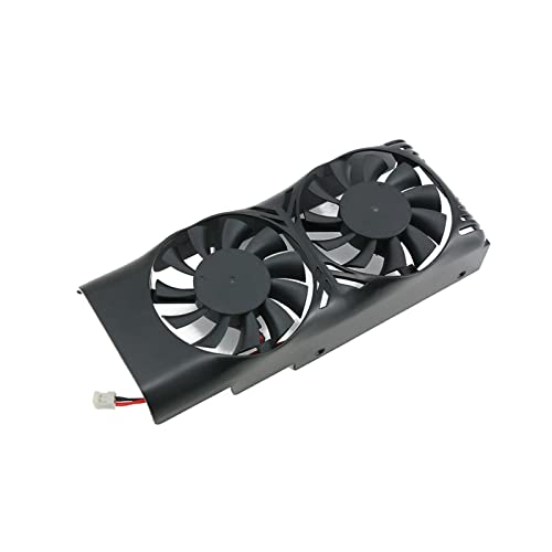 Yanluo XY-D05510S 0.28A 2 Alfiler Gtx750 Ti Compatible for MSI Georce GTX 750 TI 2GB LP Tarjeta gráfica de enfriamiento Rejoicing