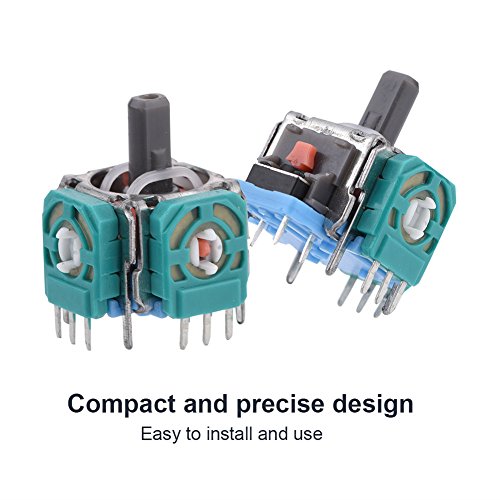 Yosoo Health Gear Joystick PS4 Recambio, Ricambio Joystick PS4, Ricambi Pad PS4, 2pcs Reemplazo de Palanca Analógica, Reemplazo de Joystick del Controlador, Stick Analógico para Controlador PS4