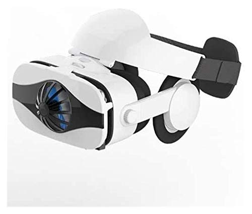 YYQIANG Control remoto y ventilador HD VR GRACIAS VR GOGAS PARA AURICURADOS DE REALIDAD DE REALIDAD VIRTUAL 3D VR VR Auriculares con películas Videojuegos Compatibles con 4.7-7.0 pulgadas Android Univ