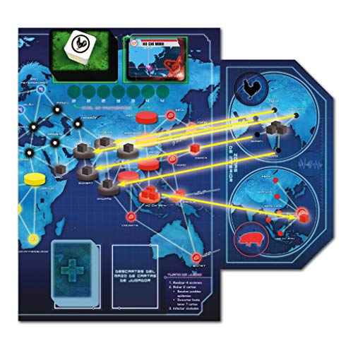Z-man Games España Pandemic: Estado de Emergencia ZM7113ES Juego de Mesa, Multicolor