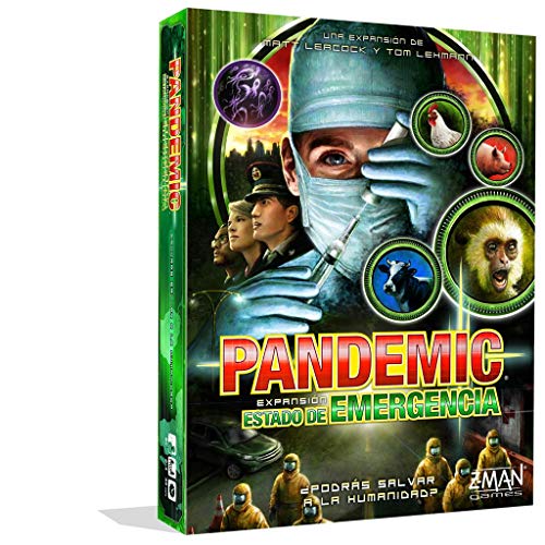 Z-man Games España Pandemic: Estado de Emergencia ZM7113ES Juego de Mesa, Multicolor