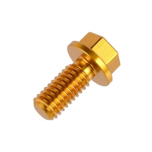 ZGDUGFU Clips de Tornillos, Motocicleta M6 x 13 Conjunto de Guardia de Horquilla de Tornillo de Tornillo Compatible con ya-ma-ha YZ 125 250 250F 450F WR 250F 560F WR250 R x Accesorios (Color : Blue)