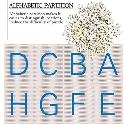 ZH Puzzle De Madera 1000 Piezas para Adultos, World of Warcraft Rompecabezas De Anime Juego De Rompecabezas para Adultos Adolescentes(75X50cm),C