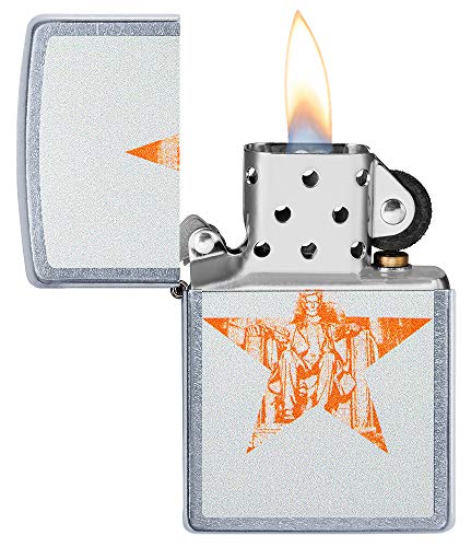 Zippo Tom Clancys The Division 2 60005605 - Mechero de Gasolina Recargable en Caja de Regalo, Color Plateado