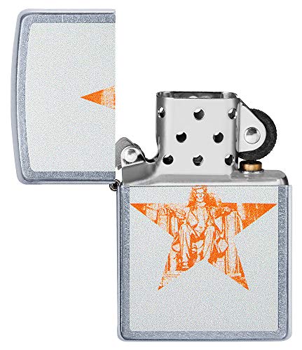 Zippo Tom Clancys The Division 2 60005605 - Mechero de Gasolina Recargable en Caja de Regalo, Color Plateado