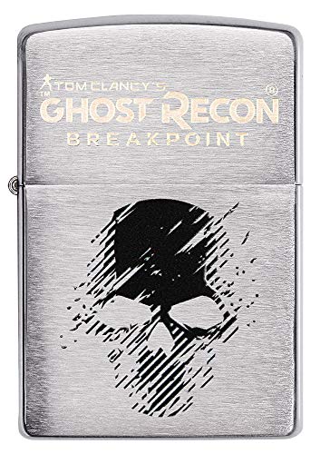 Zippo – Tom Clancys Thost Recon – Encendedor de Gasolina – Mechero Recargable – en Caja de Regalo