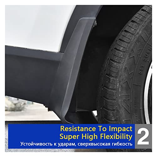 ZLNX para BYD F0 F1 2008~2019 Guardabarros De Coche 4X Guardabarros Accesorios De Estilo De Guardabarros Nueva Actualización Protección contra Salpicaduras De Guardabarros Piezas de Repuesto