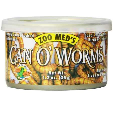 Zoo Med, Can O 'Worms Alimento para reptiles / anfibios, 35 g, 1 unidad