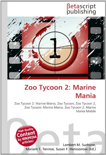 Zoo Tycoon 2: Marine Mania: Zoo Tycoon 2: Marine Mania, Zoo Tycoon, Zoo Tycoon 2, Zoo Tycoon: Marine Mania, Zoo Tycoon 2: Marine Mania Mobile