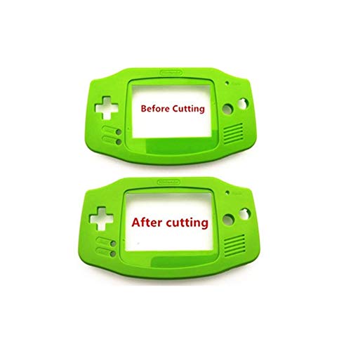 ZSYLOVE ZHANGSUYUAN Kits de Pantalla LCD con IPS V2 Precortados Pantalla Caso de Shell en Forma for GBA retroiluminación LCD V2 10 Brillo en Forma for GBA Consola de Viviendas
