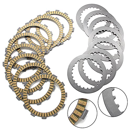 ZYYWGG Placas de fricción del Embrague del Disco de la Placa de Acero de la Motocicleta,para KTM 250 EXC-F (4T) Seis días SX-F XC-F (USD) OEM: 77032011000 77032010000