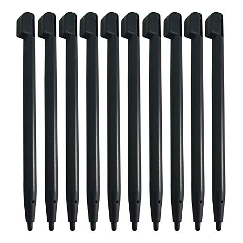 10 PCS/SET Lápiz Optico Capacitivo, Pluma de Reemplazo de Pantalla Táctil, Bolígrafo Portátil de Escritura, Consola de Juegos Stylus Pen, para Nintendo DS Lite - Negro, Tamaño libre