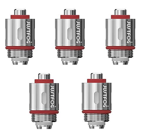 1.2 OHM - Resistencias JUSTFOG para pulverizador C14, G14, Q14, S14. Lote de 5 piezas de producto sin Nicotina