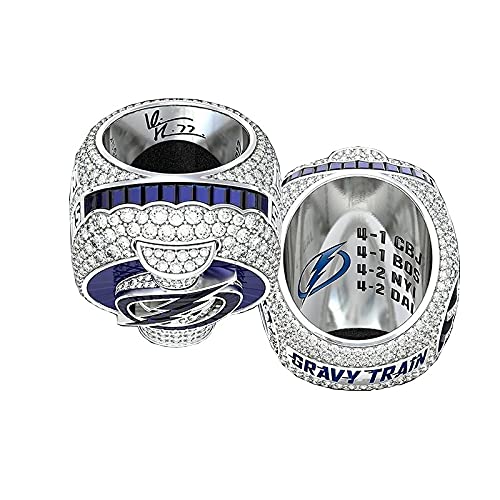 2020 Tampa Bay Championship Ring NHL hockey Stanley Lightning Cup Ring 14#