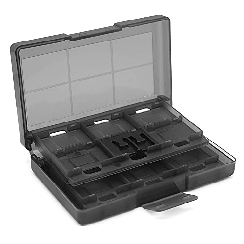 24+2 Slots Protective Case Game Memory Cards Cartridge Holder Storage Box Organizer Portable for Nintendo Switch