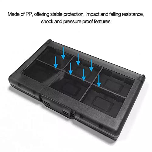 24+2 Slots Protective Case Game Memory Cards Cartridge Holder Storage Box Organizer Portable for Nintendo Switch