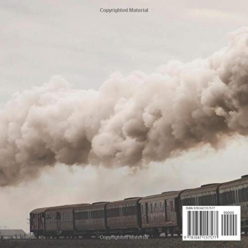 2nd Birthday Guest Book: Vintage Steam Engine Train Themed - Second Party Baby Anniversary Event Celebration Keepsake Book - Family Friend Sign in ... W/ Gift Recorder Tracker Log & Picture Space