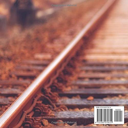 4th Birthday Guestbook: Railway Train Steam Engine Themed - Fourth Party Toddler Children Event Celebration Keepsake Book - Family Friend Sign in ... W/ Gift Recorder Tracker Log & Picture Space