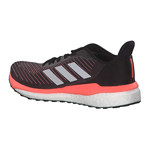 Adidas Solar Drive 19 M, Zapatillas Running Hombre, Negro (Core Black/Dash Grey/Signal Coral), 42 EU