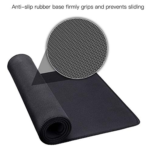 Alfombrilla Goma Antideslizante para ratón,Guitarra, Instrumento Musical Monocromo con Cuerdas Salpicaduras de Color acústico Creative Outlet,Lavable, con diseños, para Gamers, PC y Portátil60x35 cm