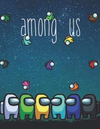 Àmóng ús coloring book: Ámóng Us Colouring Book for Kids Ages 4-12, Perfect Gift Birthday or Holidays for Children