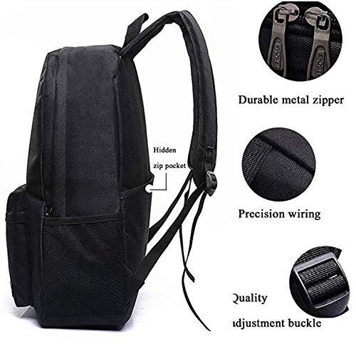 Among us Mochila , mochila para estudiantes sWerewolf Killing, mochila para computadora portátil para niños y niñas, regalo para fanáticos de los juegos adolescentes, con llavero (Estilo 6)