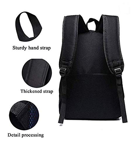 Among us Mochila , mochila para estudiantes sWerewolf Killing, mochila para computadora portátil para niños y niñas, regalo para fanáticos de los juegos adolescentes, con llavero (Estilo 6)