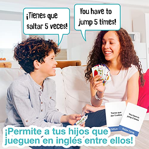 AMOR CON PALABRAS - Bilingual Kids ? | Juegos de Mesa para Niños para Aprender a Leer y Hablar en Inglés y Español. Juegos de Mesa Familiares para Pasarlo Genial Mientras Se Aprende en Familia.