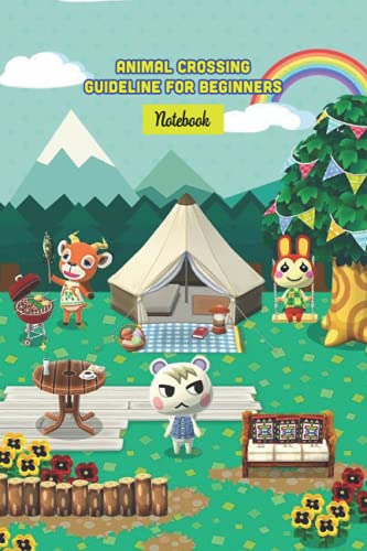 Animal Crossing Guideline For Beginners Notebook: Notebook|Journal| Diary/ Lined - Size 6x9 Inches 100 Pages