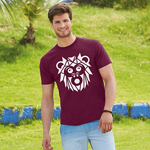 Anonymous - Camiseta de manga corta con diseño impreso Blanco L